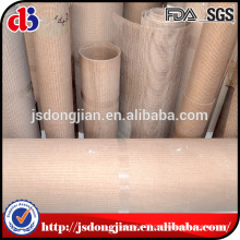 Material PTFE Fibra de vidro de PTFE Correias transportadoras de malha